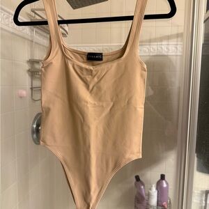 Beige Bodysuit by Dinamic